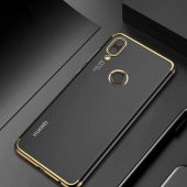 Xiaomi Redmi Note 7 Köşeleri Renkli Şeffaf Kamera Korumalı Kılıf - 7