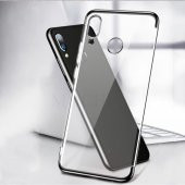 Xiaomi Redmi Note 7 Köşeleri Renkli Şeffaf Kamera Korumalı Kılıf - 10
