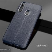 Huawei Y9 Prime 2019 Kılıf Deri Desenli Kamera Korumalı Silikon - 3