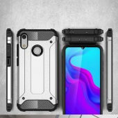 Huawei Y6 2019 Armor Hybrid Zırh Kaliteli Kılıf - 8