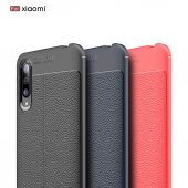 Xiaomi Mi A3 Kamera Korumalı Deri Desenli Kaliteli Kılıf - 6