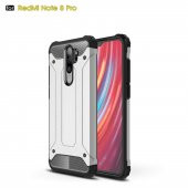 Xiaomi Redmi Note 8 Pro Armor Hybrid Zırh Kılıf - 7