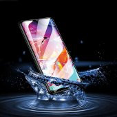 Galaxy M30S Zore Kenarları Kırılmaya Dayanıklı Cam Ekran Koruyucu - 8