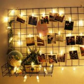 Led Işıklı Fotoğraf Mandalları Dekoratif Resim Askılı Aydınlatma - 3