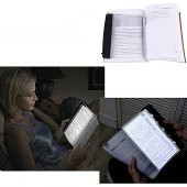 Kitap Aydınlatıcı Led Panel Okuma Çerçevesi Işıklı Kitap Ayracı - 1