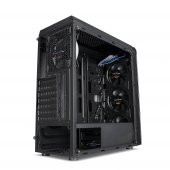 Gametech GT-001 6x120mm Rainbow Fanlı Tempered Glass Gaming Oyuncu Bilgisayar Kasası PSU Yok - 4
