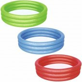 BESTWAY 3 BÖLMELİ RENKLİ HAVUZ 1.02m x 25cm - 2