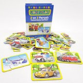 TAŞITLAR 2 VE 3 PARÇALI TAMAMLAMA KARTLARI - 4