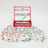 MANYETİK TABLET ALFABE SETİ YAZI TAHTASI 98 PARÇA thumbnail 1