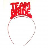 Bekarlığa Veda Team Bride Renkli Simli Eva Taç - 4