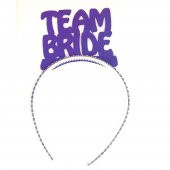 Bekarlığa Veda Team Bride Renkli Simli Eva Taç - 8