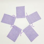 Jüt Keten İpli Çuval Kese Çanta 11x16 Cm. - 5 Adet - 2