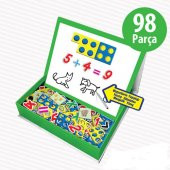 MANYETİK TABLET MATEMATİK SETİ VE YAZI TAHTASI - 4