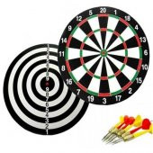 İĞNELİ ÇİFT TARAFLI HEDEF DART TAHTASI 12 İNC - 4 OKLU - 1