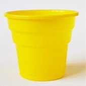 SARI PLASTİK BARDAK 200 ml-25 Adet - 2