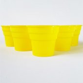 SARI PLASTİK BARDAK 200 ml-25 Adet - 3