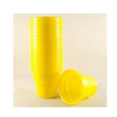 SARI PLASTİK BARDAK 200 ml-25 Adet - 4