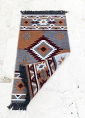 Shark Anatolia El Kilim Antep Kahve 60x120 - 2