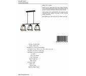 Avonni AV-1648-4BSY Siyah Boyalı Modern Avize - 3