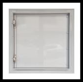 ALÜMİNYUM MÜDAHALE KAPAĞI - ŞAFT KAPAĞI - BAS-AÇ KAPAK thumbnail 2