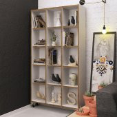 My Mob Crotone Tekerlekli Geniş Kitaplık - 1