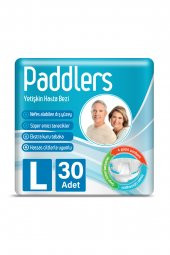 Paddlers Yetişkin Bantlı Bez Large 30 Adet - 1