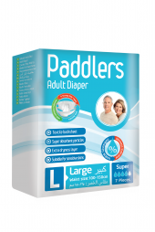 Paddlers Yetişkin Bantlı Bez Large 7 Adet - 2