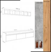 MY MOB BETONG PLUS SLEPPA TV ÜNİTESİ - 3