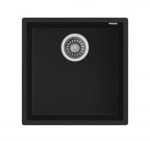 TEKA SQUARE 40X40 TEZGAH ALTI GRANİT EVYE SİYAH - 1