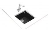 TEKA SQUARE 40X40 TEZGAH ALTI GRANİT EVYE SİYAH - 2