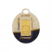 0,50 Gram 24 Ayar Külçe Altın - 1