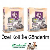 Mırmır Extra Strength Aktif Karbon Ekstra Güçlü Topaklanan Kedi Kumu 5 Lt * 2 Adet - 1