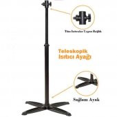 Teleskopik İnfrared Isıtıcı Elektrikli Soba Ayağı ufo ayağı ayak - 1
