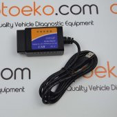 ELM327 ARAÇ ARIZA TESPİT CİHAZI v1.5 KABLOLU USB ELM 327 TÜRKÇE YAZILIM PİC18F25K80 OBD2 SCANNER OBD - 1