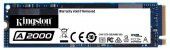 Kingston A2000 500GB 2200/2000MB/S NVMe M.2 2280 PCIe SSD (SA2000M8/500G) - 2