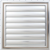 Temmenfez Piramit Serisi  Alüminyum Menfez Parlak Eloksal  Banyo WC Panjuru - 4