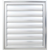 Temmenfez Piramit Serisi  Alüminyum Menfez Parlak Eloksal  Banyo WC Panjuru - 5