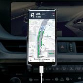 Araç Telefon Tutucu Havalandırma Kanalı Tutucağı Tek El Kullanım - 5