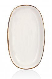 By Bone Gleam Zest Oval Kase 29 cm - 1