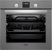 Simfer 7325 Gri Ankastre Fırın - 1