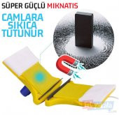 Manyetik Mıknatıslı Cam Silici Çift Taraflı Cam Silme Aparatı - 1