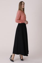 KLOŞ ETEK UZUN SORALLİNE 779 SİYAH - 6