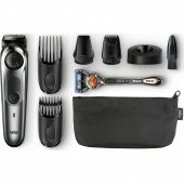 Braun BT 7040 Saç&Sakal Şekillendirici AutoSense Teknoloji Siyah&Gri Kablosuz Islak&Kuru + Gillette Hediye - 4