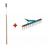 Gardena 3391-3723 Çim Havalandırma Tırmığı 35 cm + 130cm Sap - 1