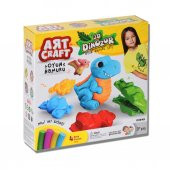 03549 Dede, 3D Dinozor Hamur Set 200 gr / +3 yaş - 1