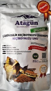 ORGANİK KEÇİBOYNUZU UNU 500 GR. - 1