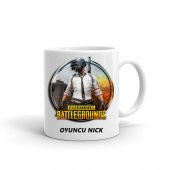 PUBG Oyuncu Nick Yazılı Kişiye Özel Hediye Kupa Bardak - 1