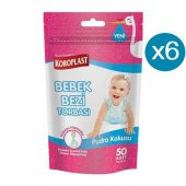Koroplast Bebek Bezi Torbası Pudra Kokulu 50li x 6 paket - 1