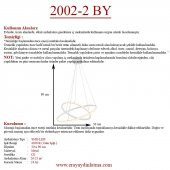 Eray Aydınlatma 2002-2 By Led Beyaz Avize - 4