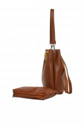 Bagmori Taba Biritli Mıknatıs Çıtçıtlı Çanta - 3